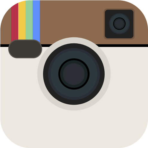 Instagram Clipart Transparent Background - Instagram Flat Icon Png (750x750)