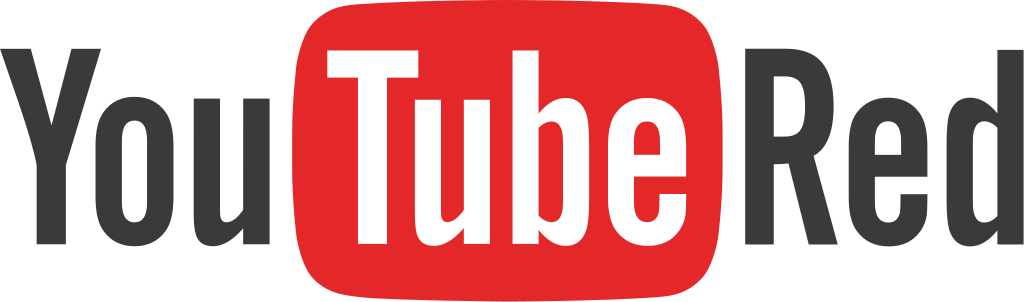 Youtube Clipart Red - Youtube Red Logo Png (1686x599)