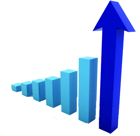 Business Growth Chart Png Transparent Images - Business Growth Chart Png (476x465)