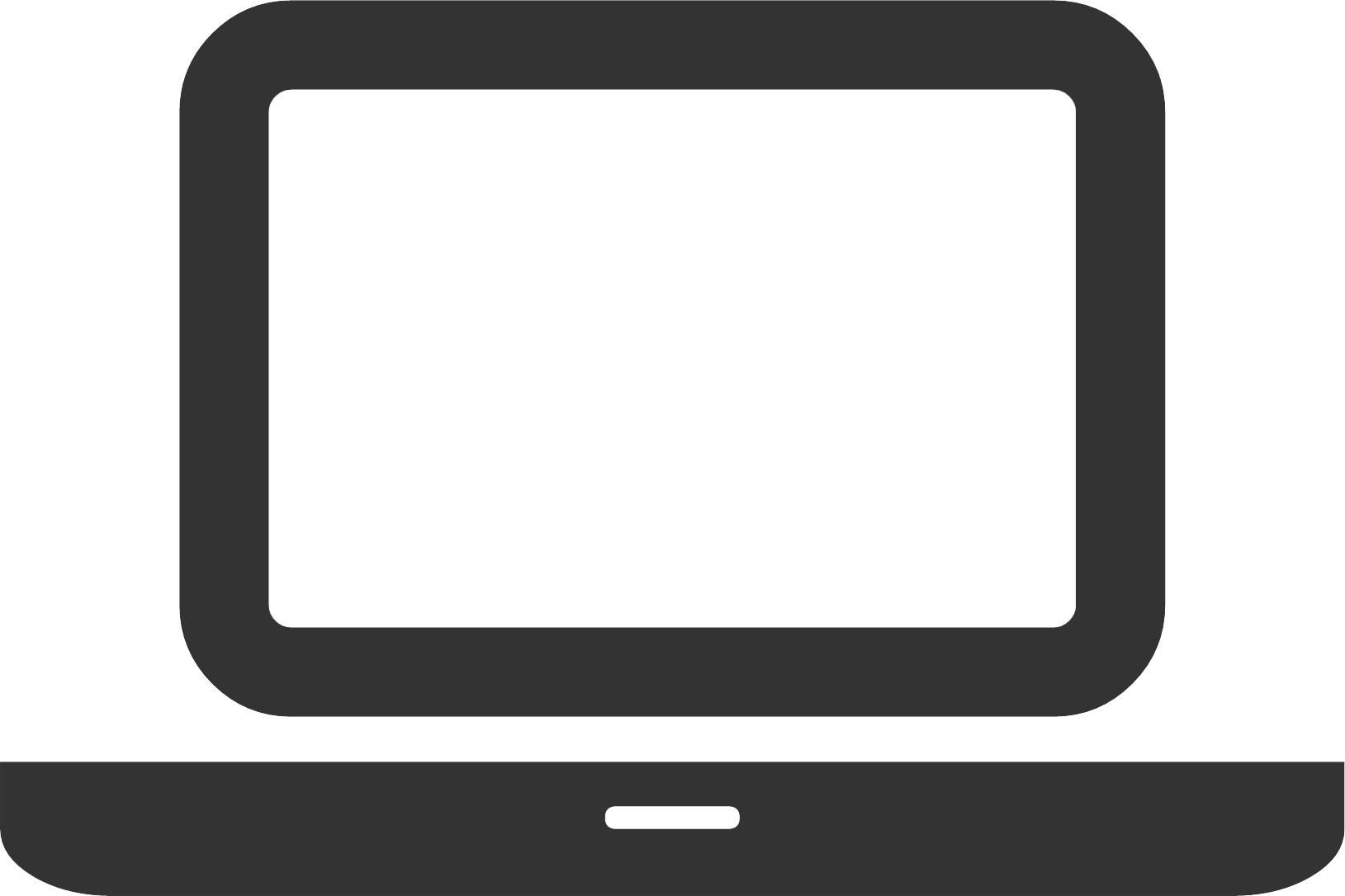 Projects - Font Awesome Laptop Png (1629x1086)