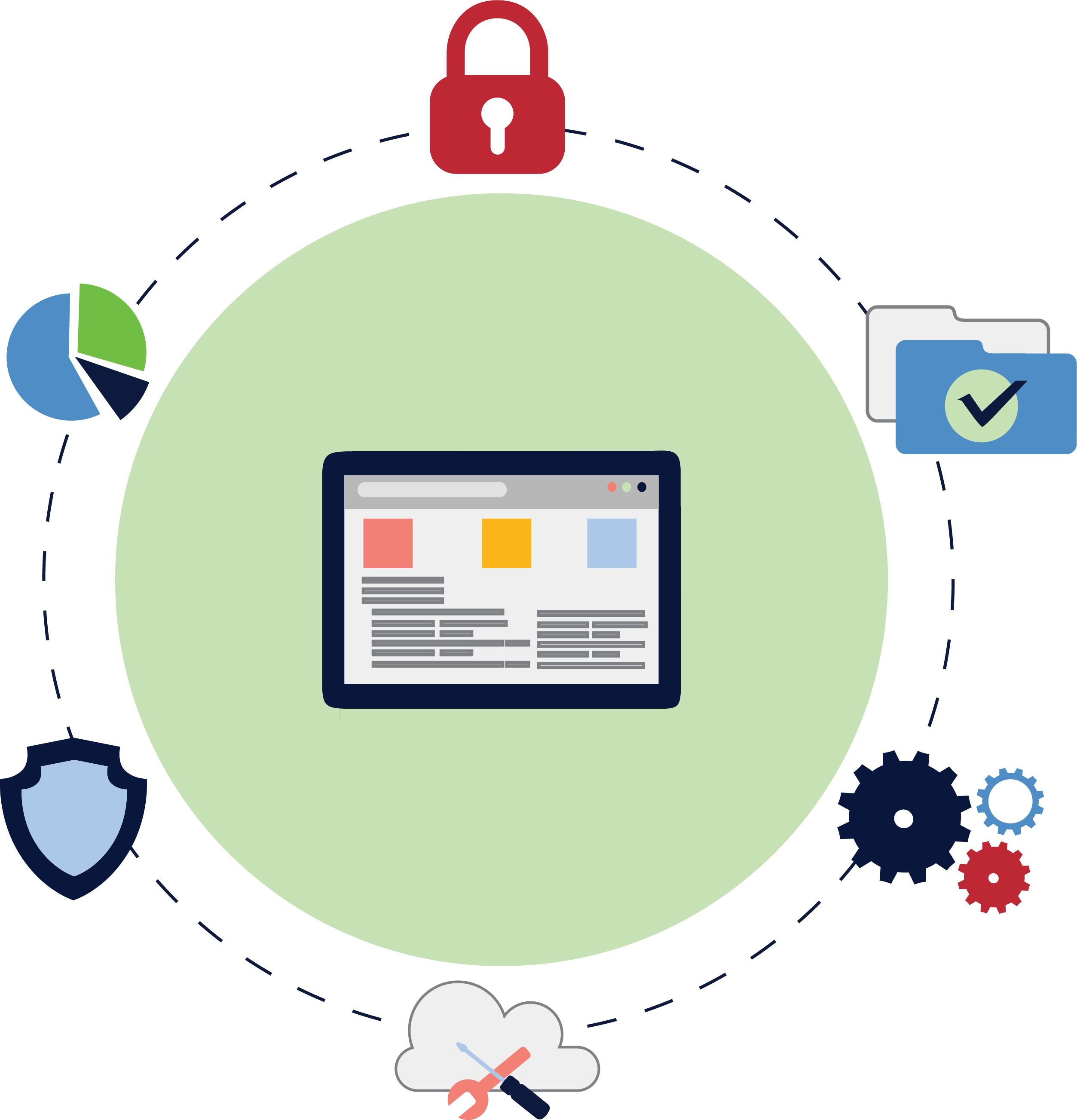 Application Security Assessment - Information Security Clipart (2506x2606)