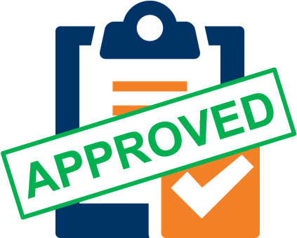 Approval - Application Approved Clipart (477x348)