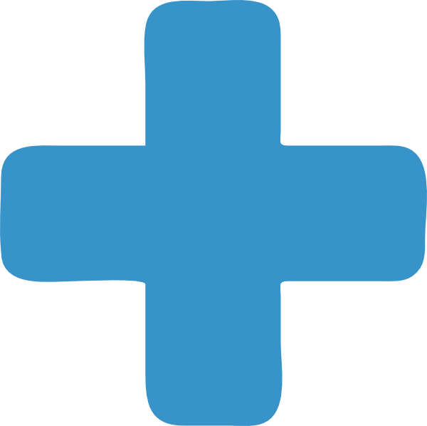 Clipartbest Com 7to9x9 Clipart - Blue Plus Sign Png (600x598)