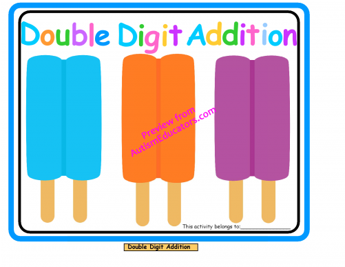 28 Collection Of Double Digit Addition Clipart - Double Digit Clipart (500x500)
