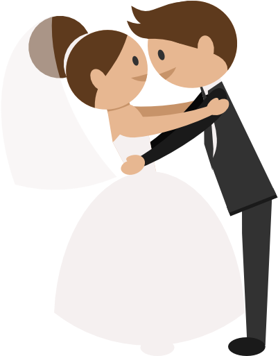Wedding Couple, Groom, Bride Pictures Png Images - Wedding Couple Vector Png (512x512)