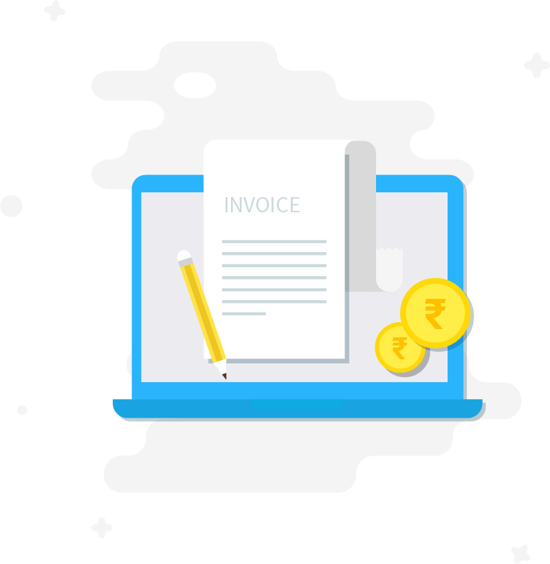 Create Professional Gst Invoices - Invoice (800x821)