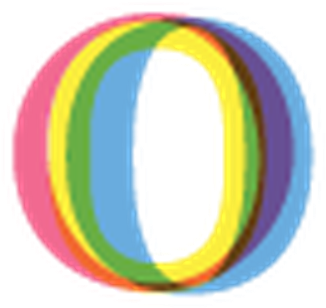 Four-color Alphabet Letters - Circle (408x399)