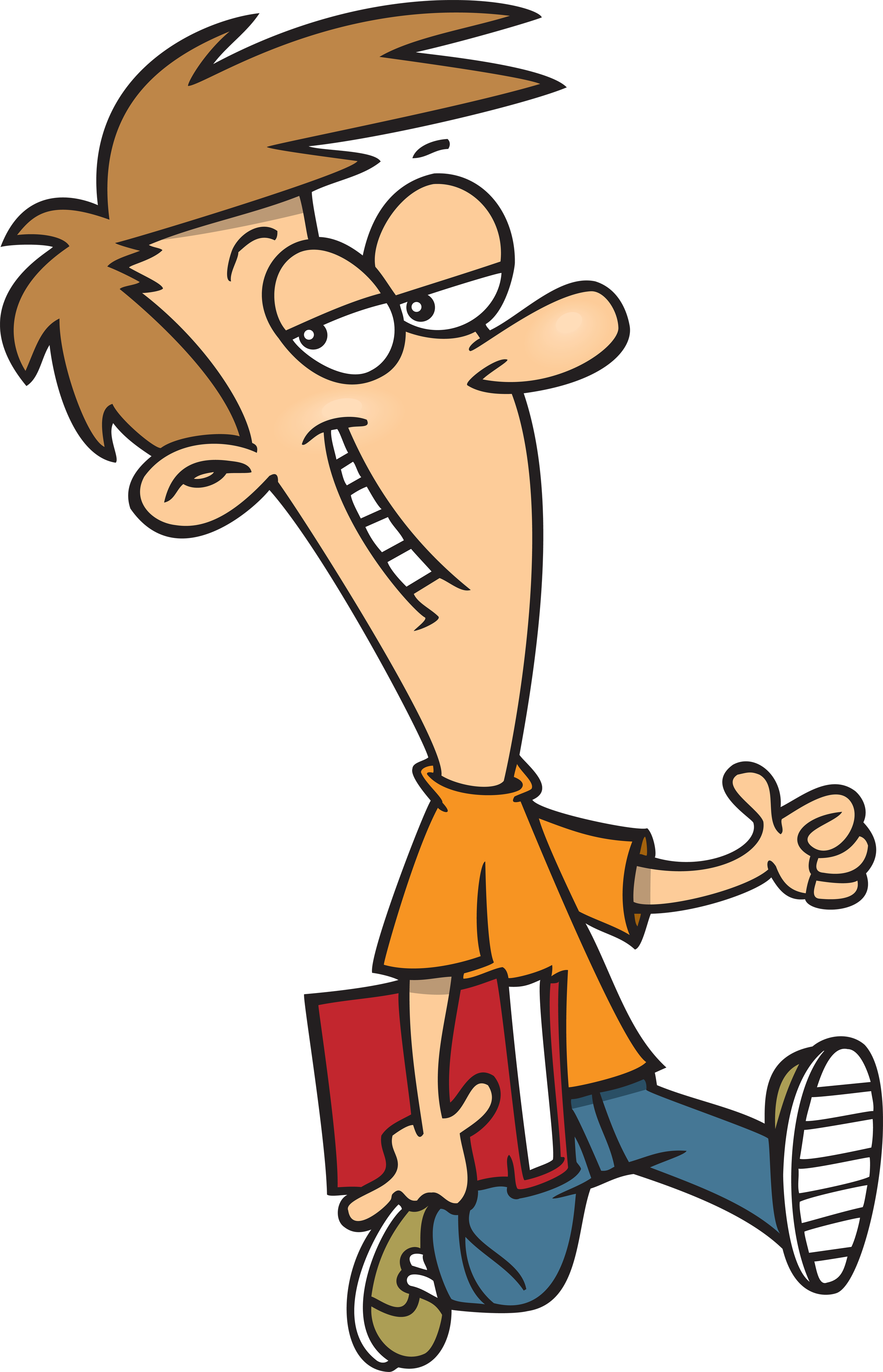 Healing Crystal Kit - Confident Student Clipart (659x1024)