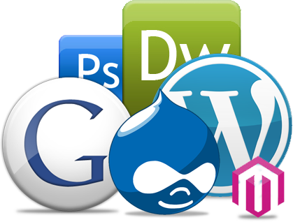 Custom Software Development - Web Designing Icons Png (419x318)