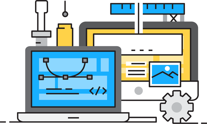Digital Marketing Agency Chennai - Vectores De Reparacion De Computadoras (726x438)