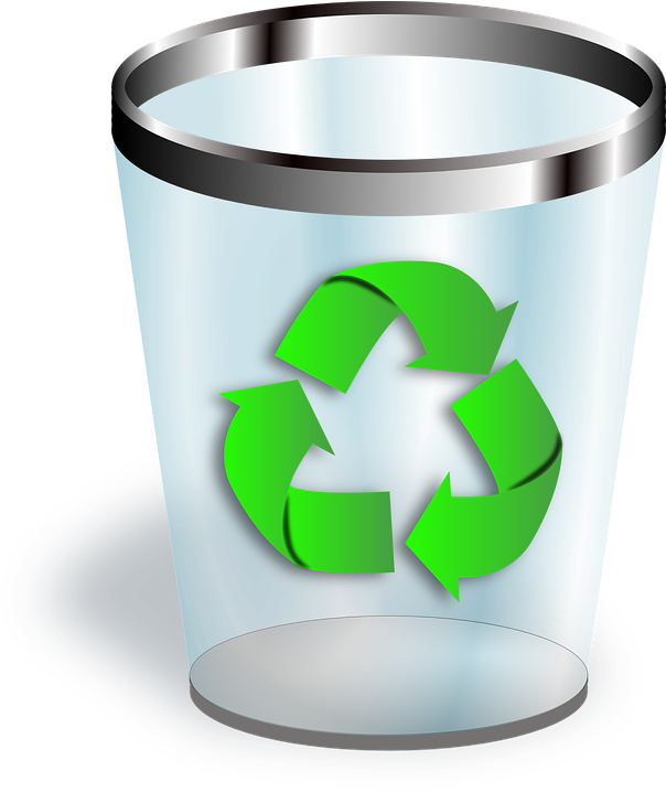 Emptying Your Recycling Bin Can Make Room On Your Computer - Recycle Bin Computer Icon (612x720)