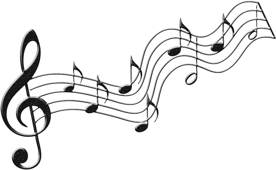 Image Musical Notes - Transparent Background Music Notes (950x596)