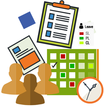 Leave & Attendance Management - Attendance And Leave Management (361x371)