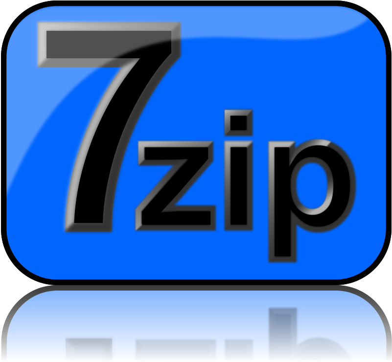 7-zip Archiver Clipart - 7-zip (2400x2400)