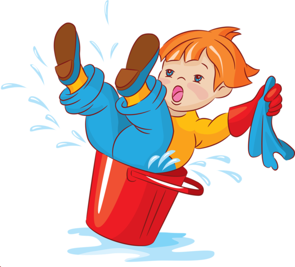 Personnages - Clean Up Clipart (600x544)