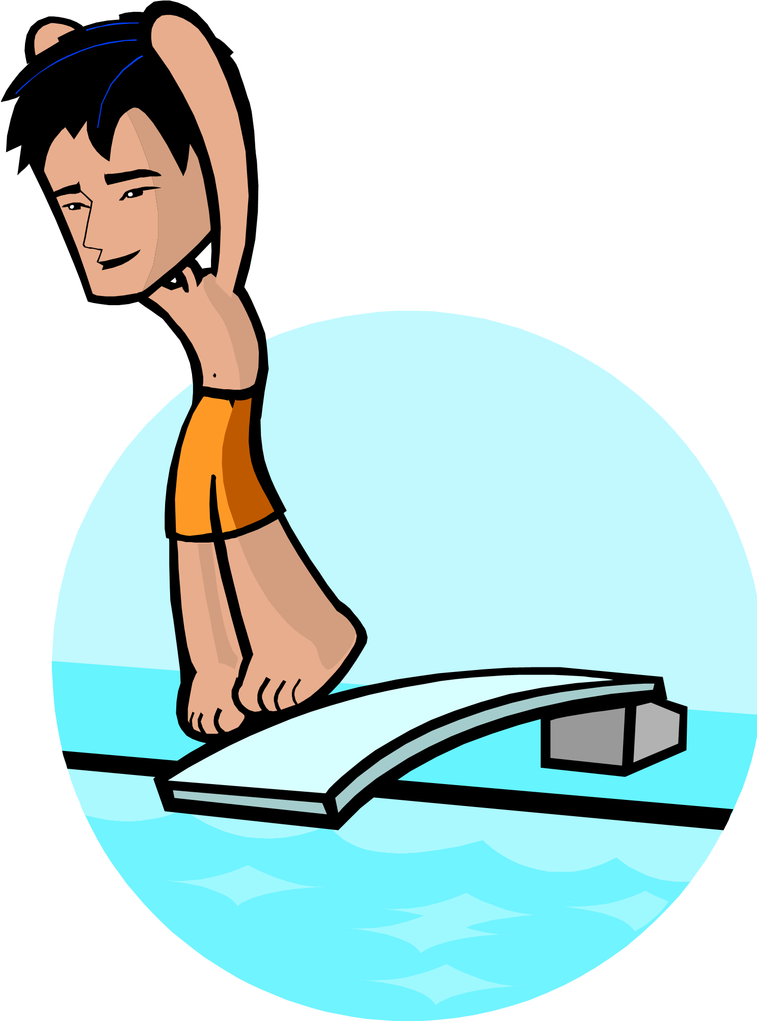 Diving Board Pictures - Diving Clipart Png (1485x2032)