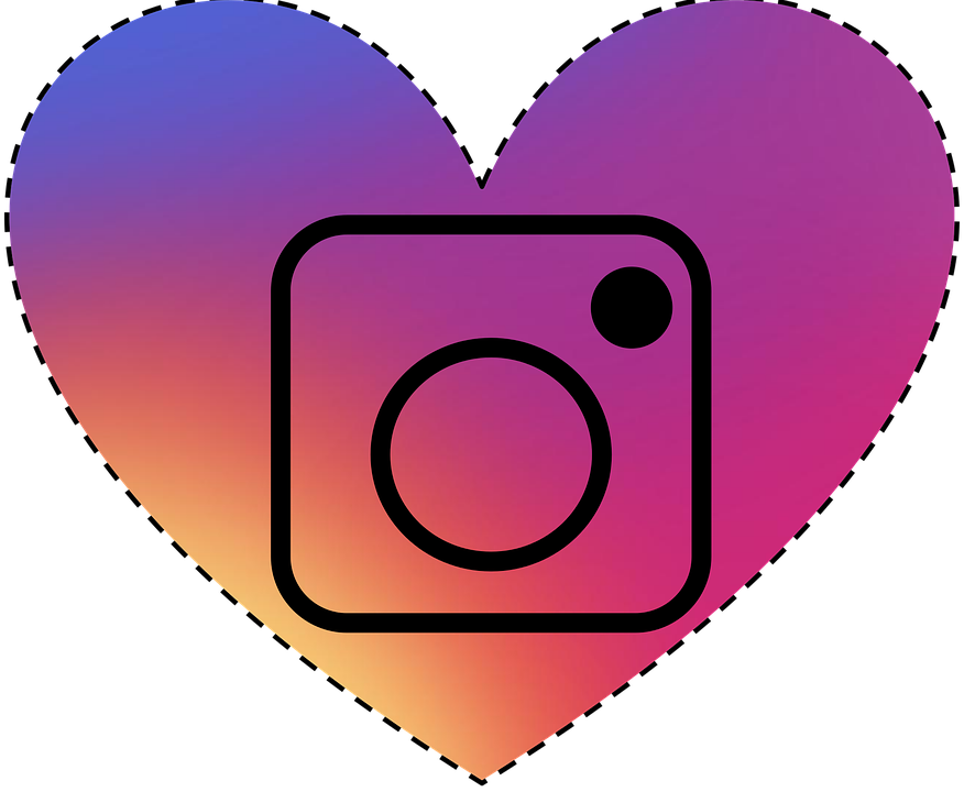 Instagram Icon Heart Instagram Instagram I - Icona Cuore Instagram (876x720)