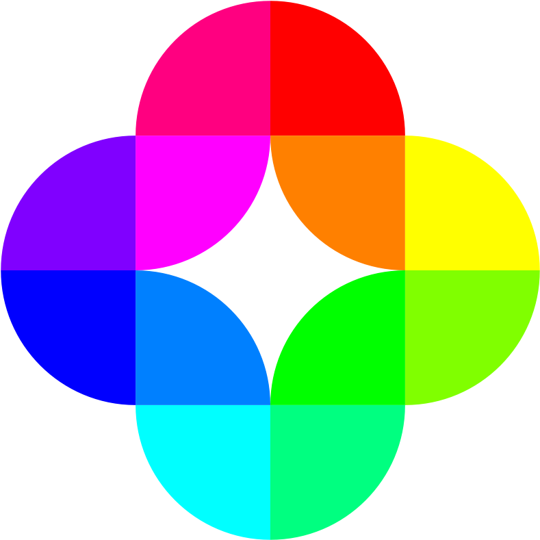 Pixel Clipart Colour - Clip Art Design In Color (900x900)