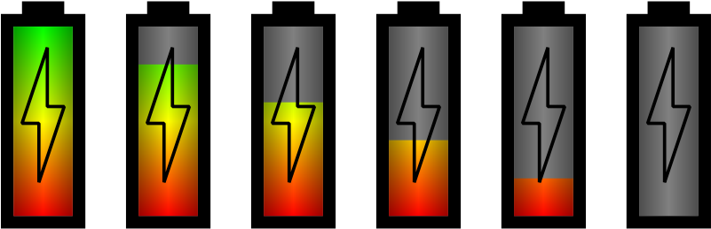 Clipart - Battery Status - Battery Clipart Smile (800x800)