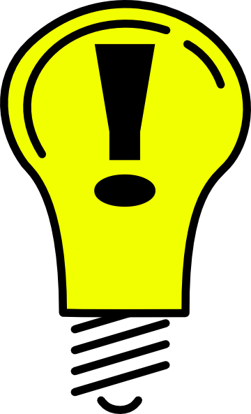 Test Bulb2 Clip Art At Clker - Light Bulb Clip Art (360x593)