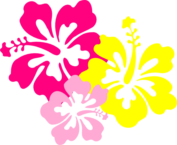 Hawaiian Flowers (600x490)