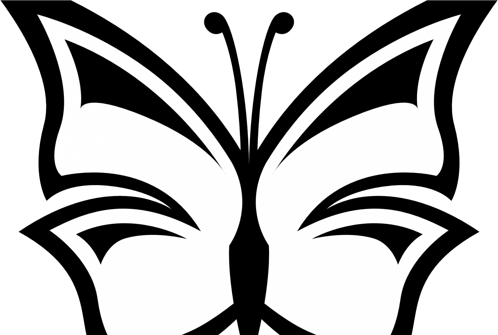 Flower Clipart Png Black And White (1920x1080)
