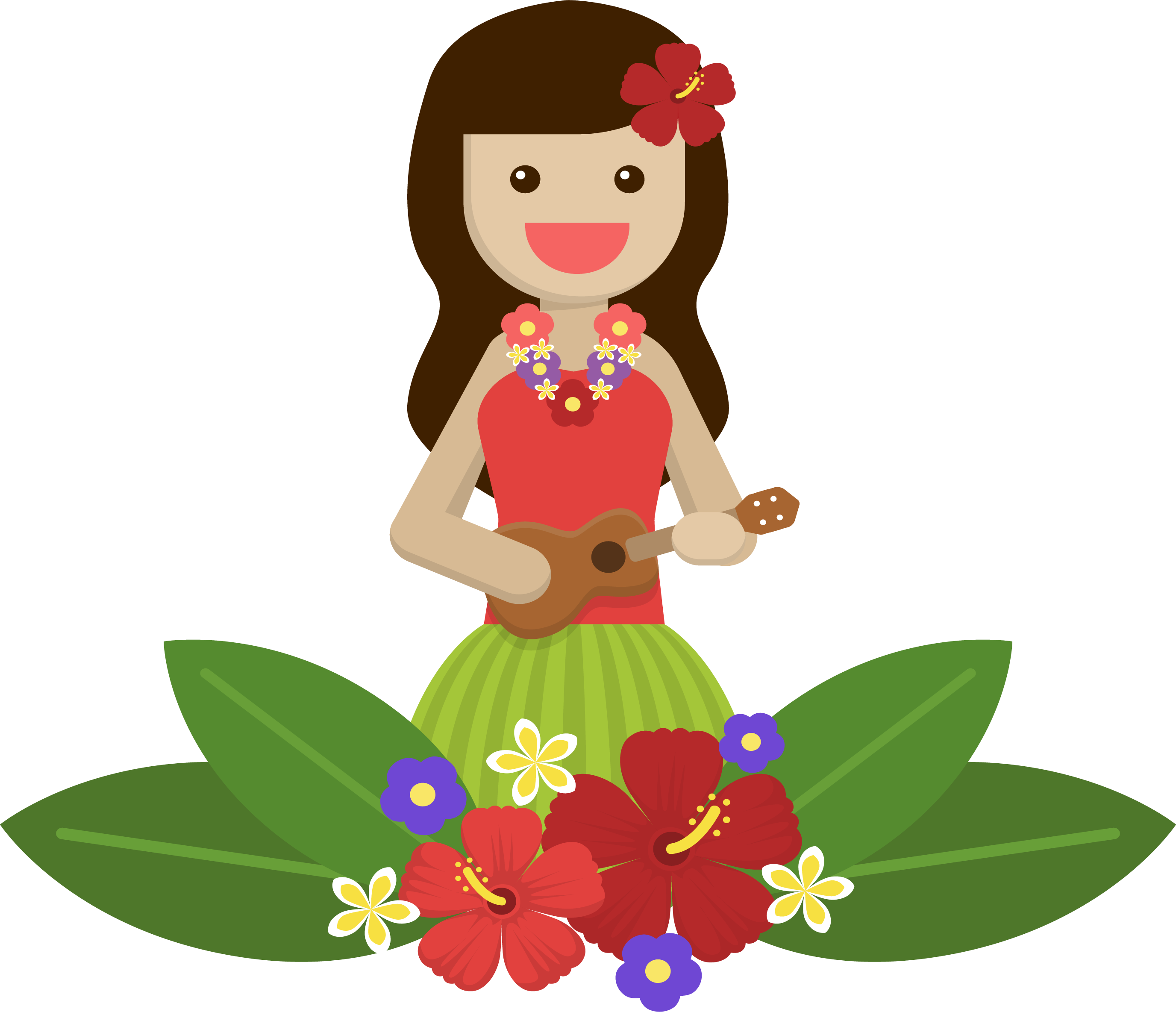 Hawaii Island Girl - Hawaiian Icon Png (2752x2368)