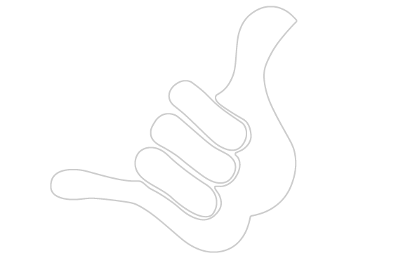 Hawaiian Shaka Png (584x368)