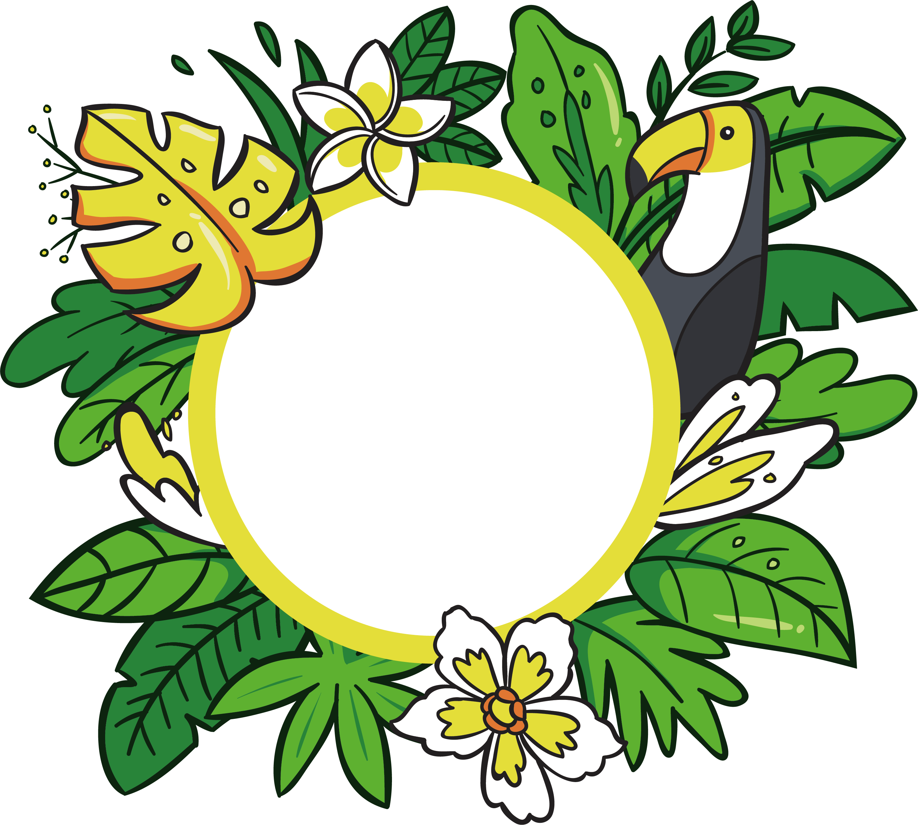 Hawaii Floral Design Cartoon Clip Art - Hawaiian Cartoon (2951x2651)