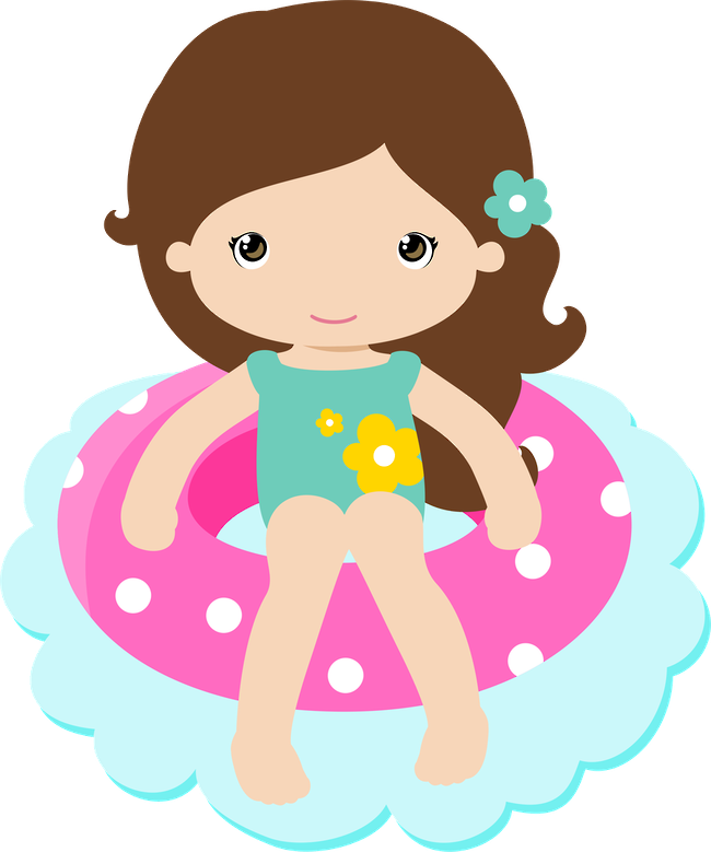 *✿**✿*acuatico*✿**✿* - Girls Pool Party Png (650x779)