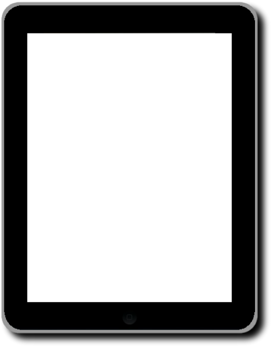 Blanktablet3 - Ipad Icon Vector Png (589x700)