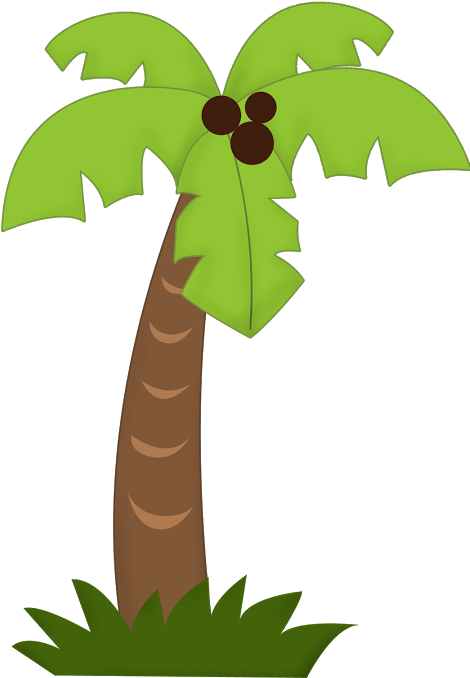 Hawaiian Aloha Tropical - Clip Art (480x720)