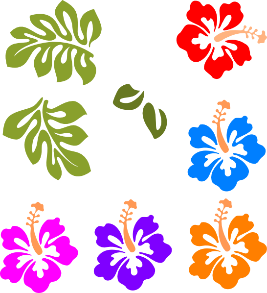 Hawaiian Clip Art - Clip Art (546x598)