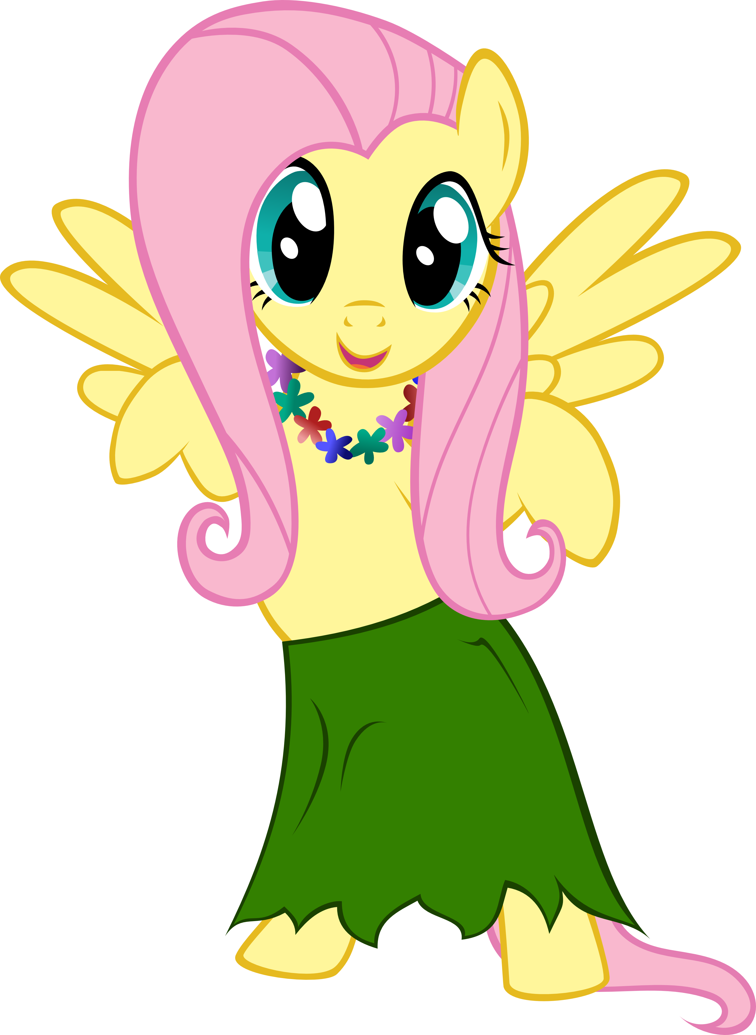 Post 1184 0 24546800 1333730962 Thumb - My Little Pony Hula (3000x4108)