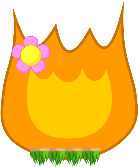 Hawaii Firey Body - Bfdi Firey Gif (456x595)