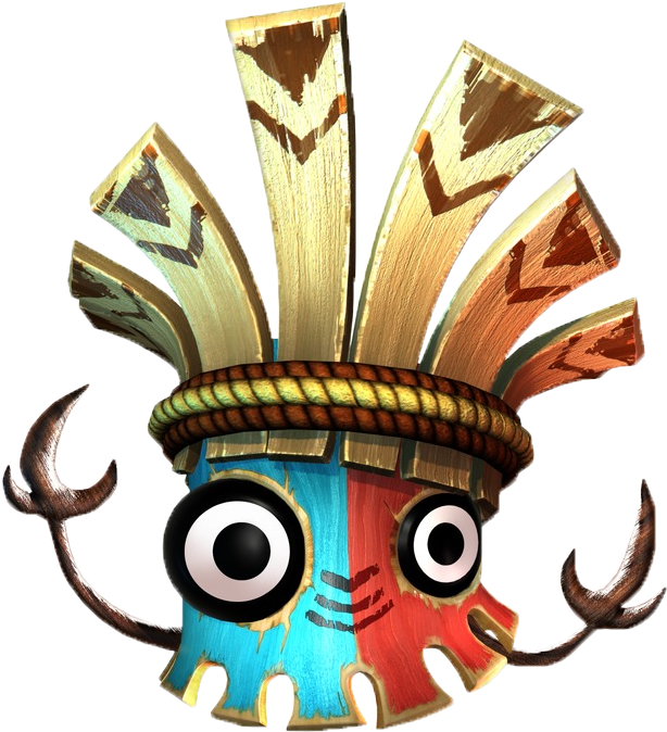 Tiki Guy Colouring Pages - Donkey Kong Country Returns Tikis Names (753x729)