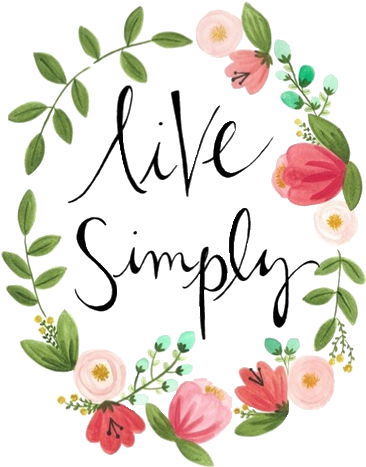 Art Flowers Tropical Transparent Live Simply Trans - Floral Quote (500x500)