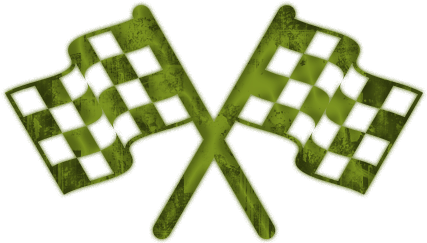 Green Checkered Clipart - Start Race Icon (512x512)