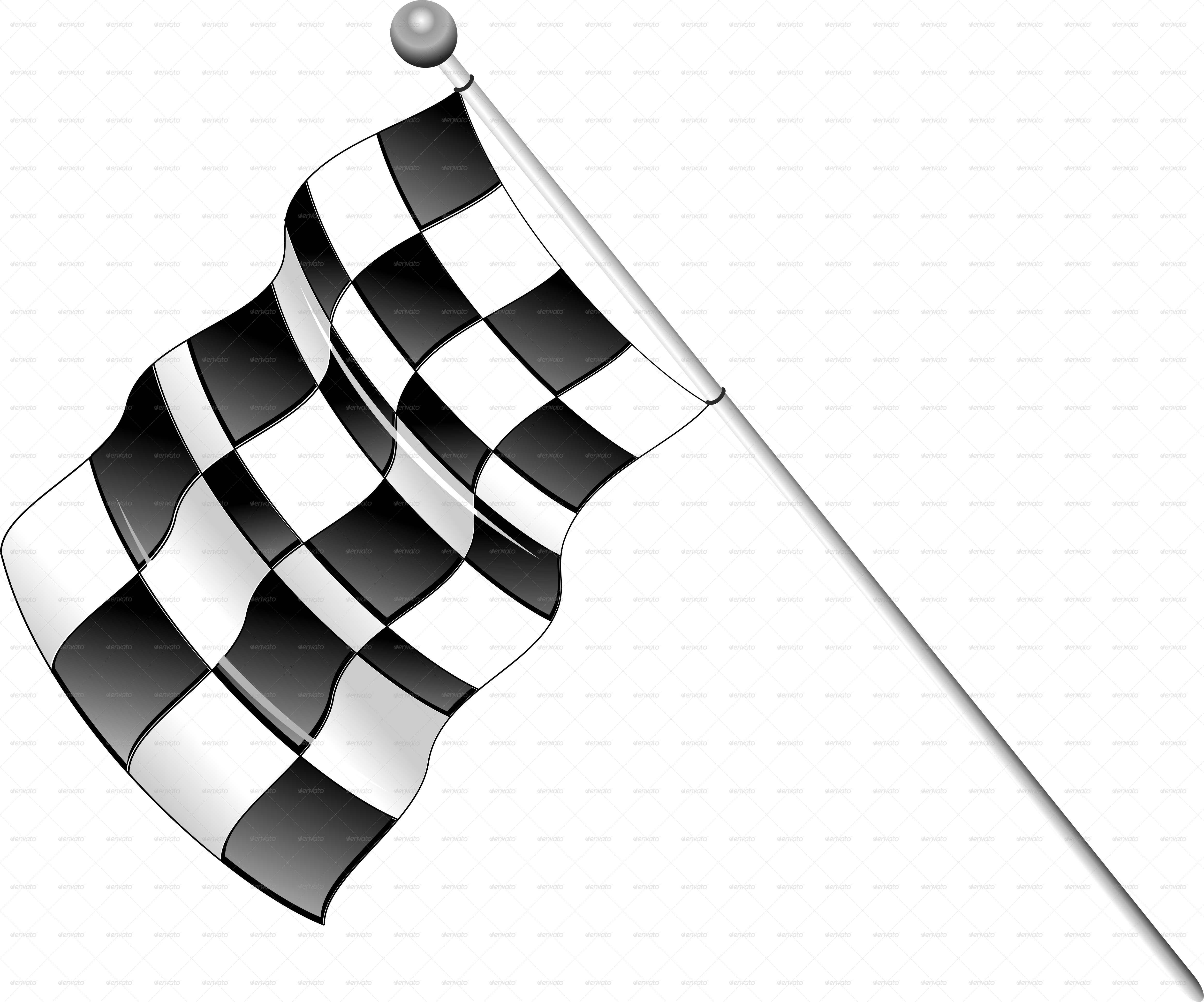 C Checkered Flag Png - F1 Racing Flag Png (4975x4141)