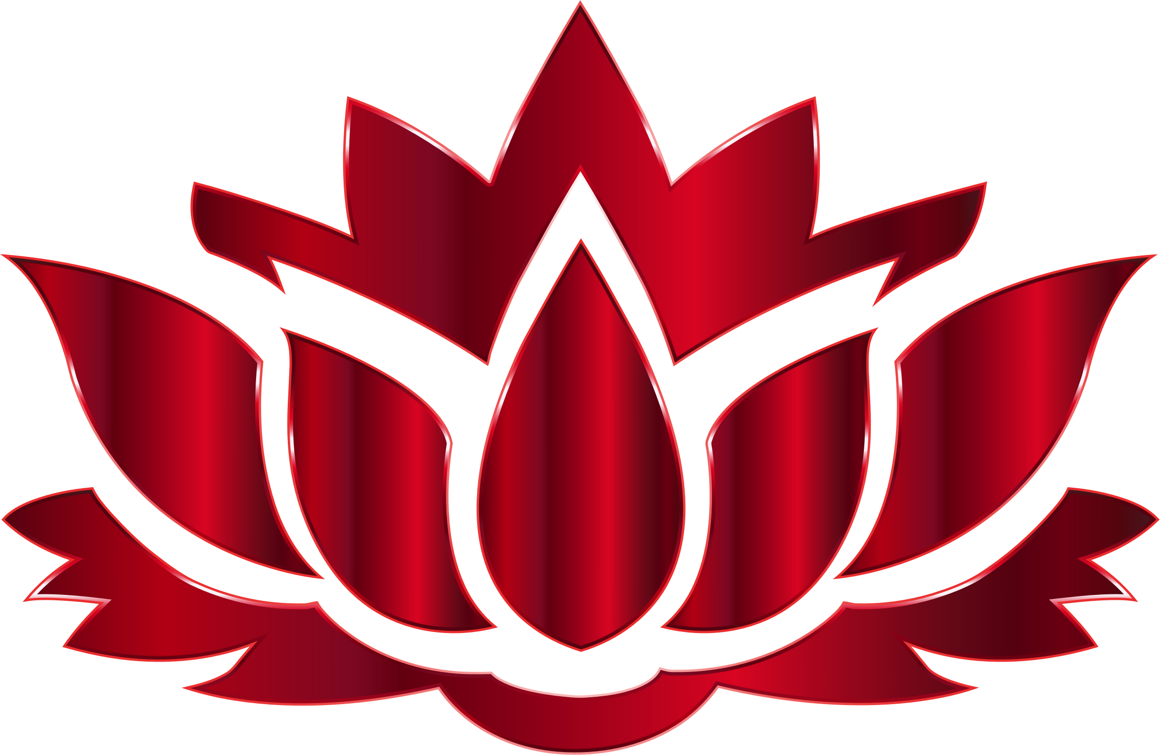 See Here Lotus Flower Outline Clip Art Free Images - Lotus Flower Logo Png (2346x1528)