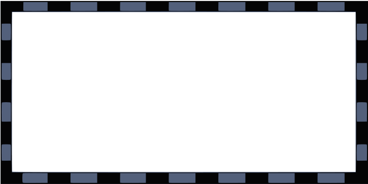 Com Dark Blue Checkered - Clip Art (800x400)