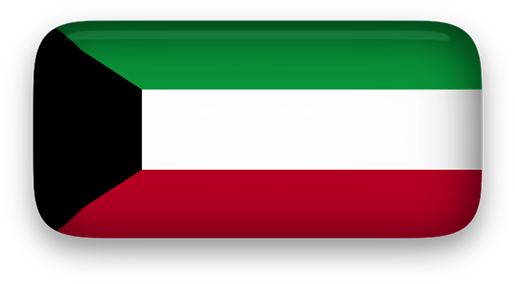 Flag Clip Art - Kuwait Flag Transparent Background (515x284)