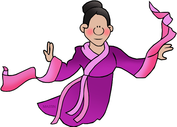 Ancient Chinese Clip Art - Loawnu The Wise Woman (648x476)