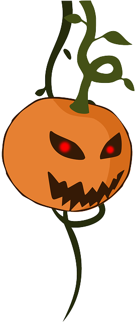 Indiana Jones Clip Art - Halloween Pumpkin & Vine Png (320x640)