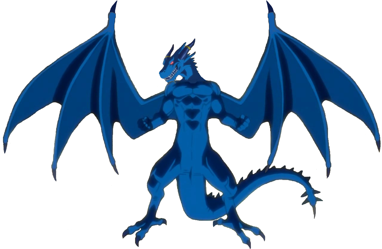 Blue Dragon Clipart Transparent - Blue Dragon True Form (1308x850)