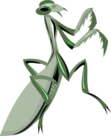 Praying Clipart Free Clip Art Images - Praying Mantis Clipart Transparent (388x473)