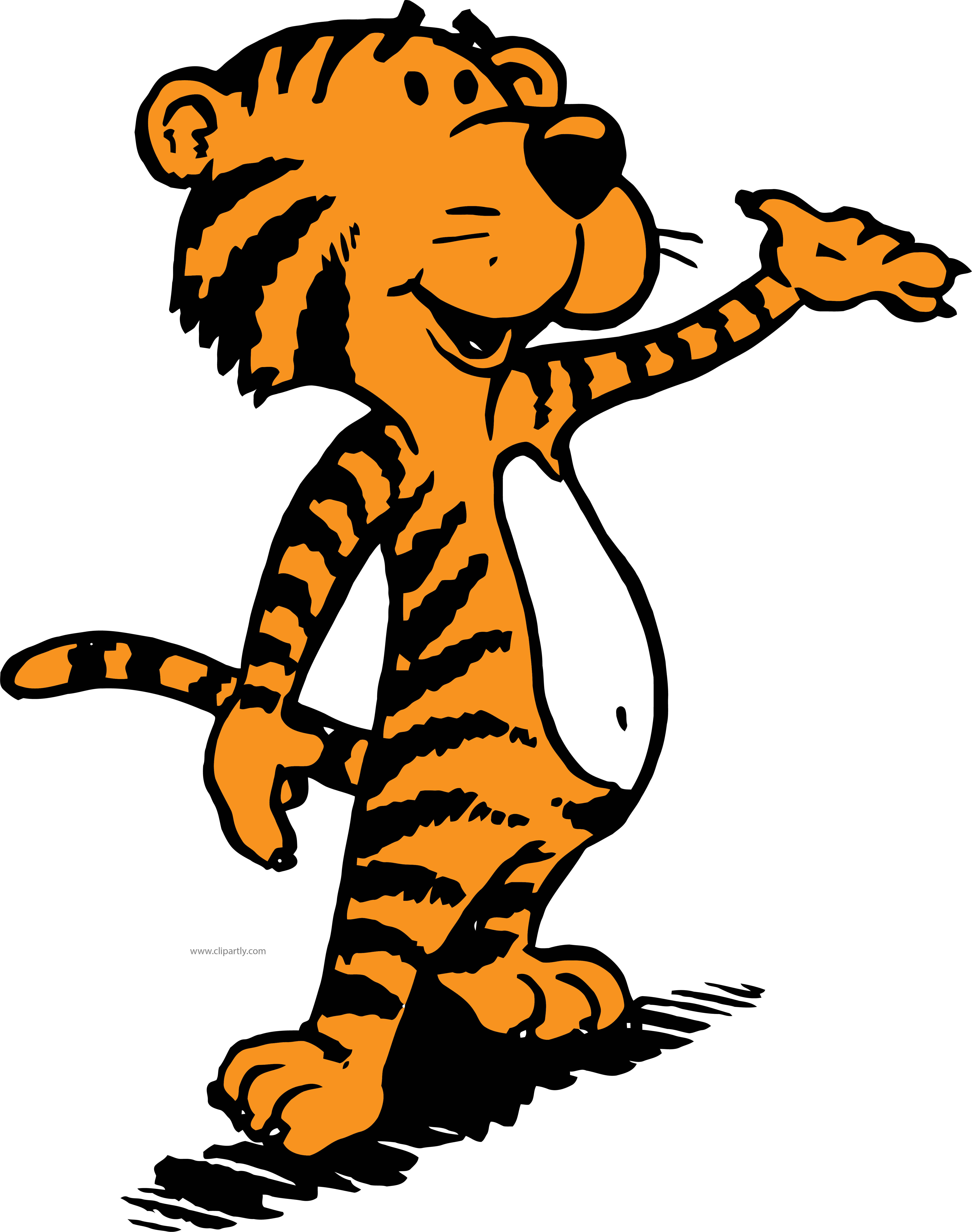 Chinese Tigger Clipart Clip Art Png Download Picture - Cartoon Tiger (4955x6283)