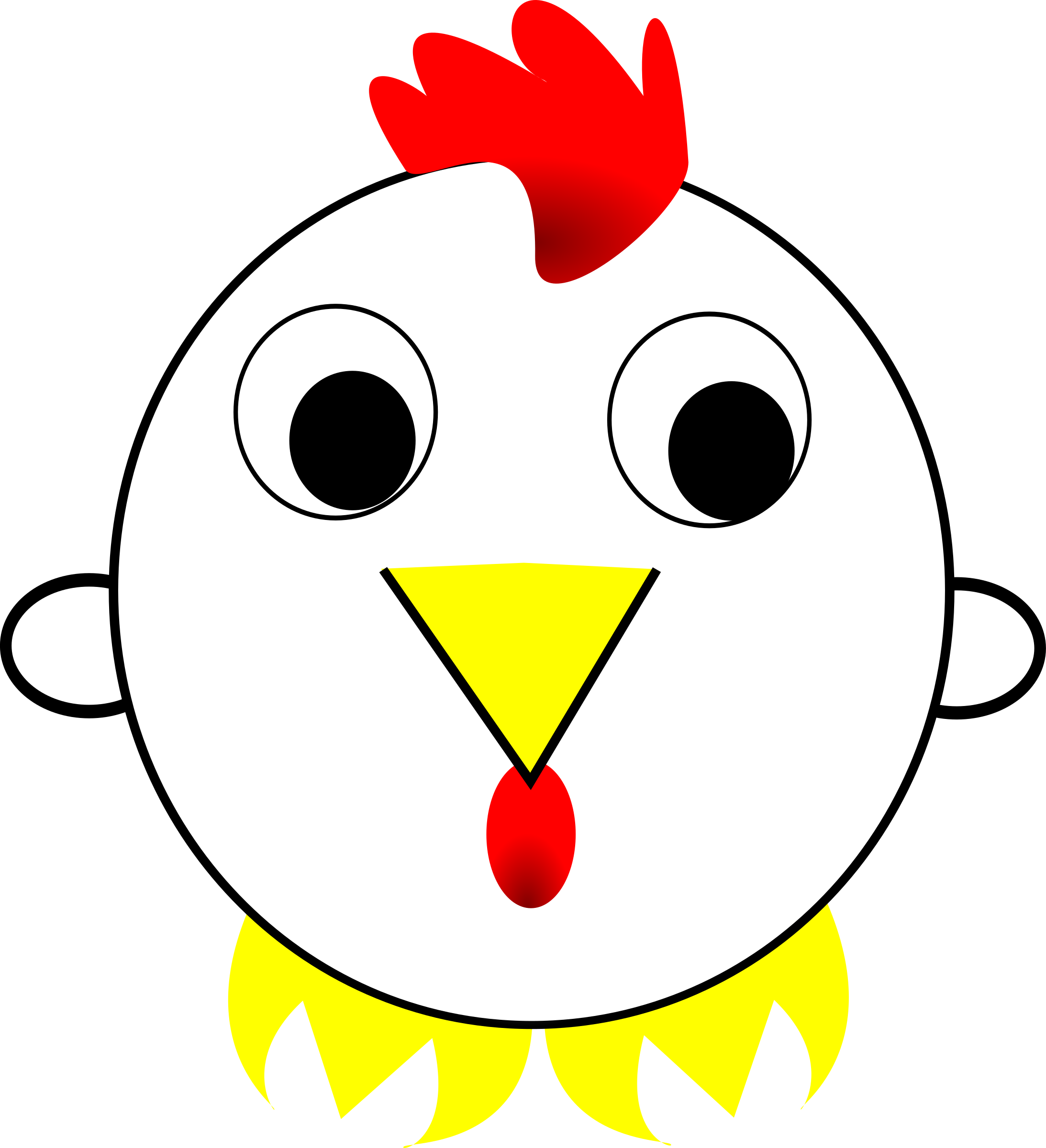 Medium Image - Transparent Chinese Zodiac Rooster (958x958)