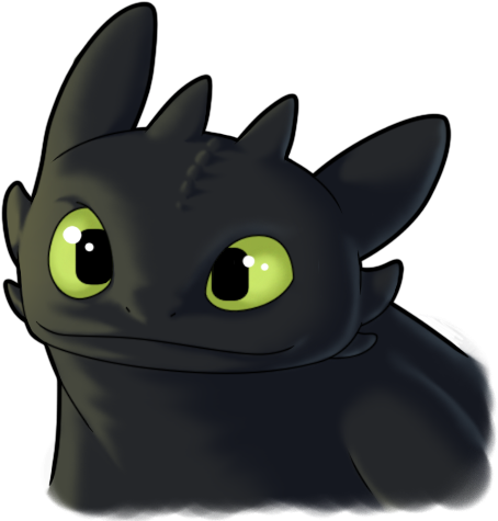 Toothless Dragon Clipart - Toothless Arts (500x500)