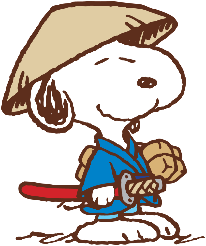Download Png Image Report - Samurai Snoopy (838x1000)
